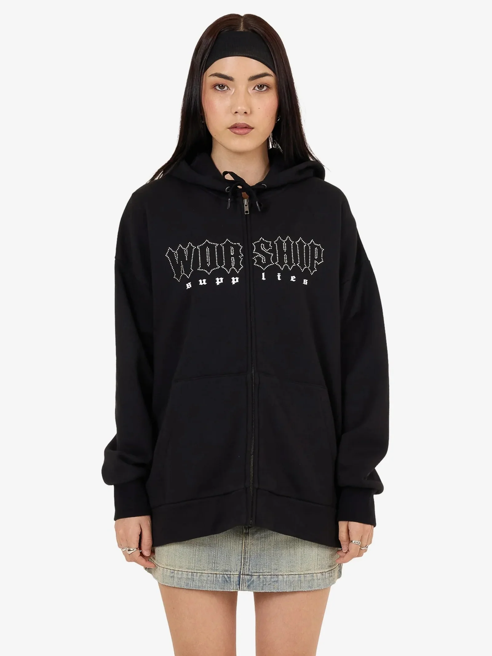 Glitz Zip Front Hood