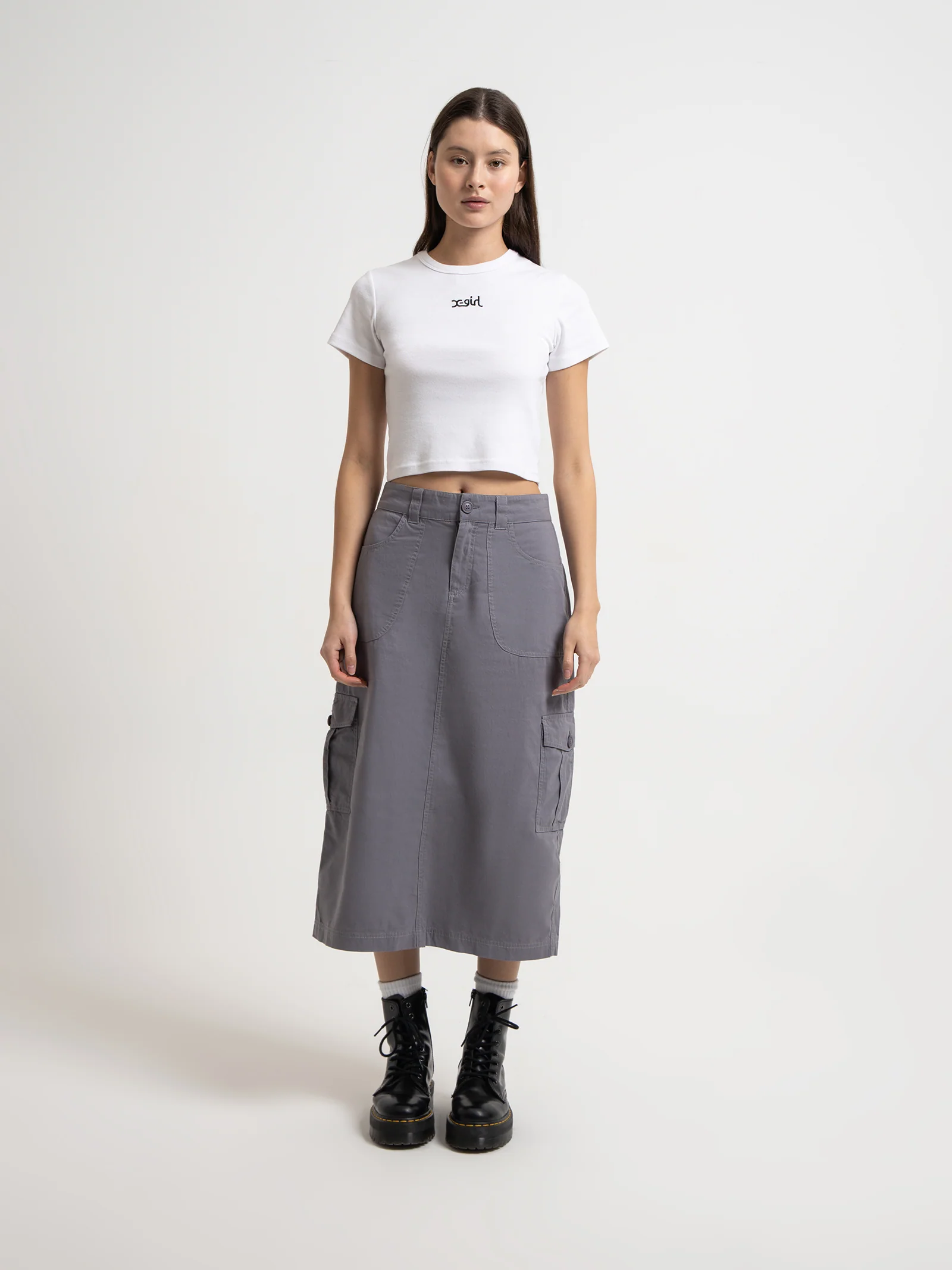 Work Cargo Maxi Skirt