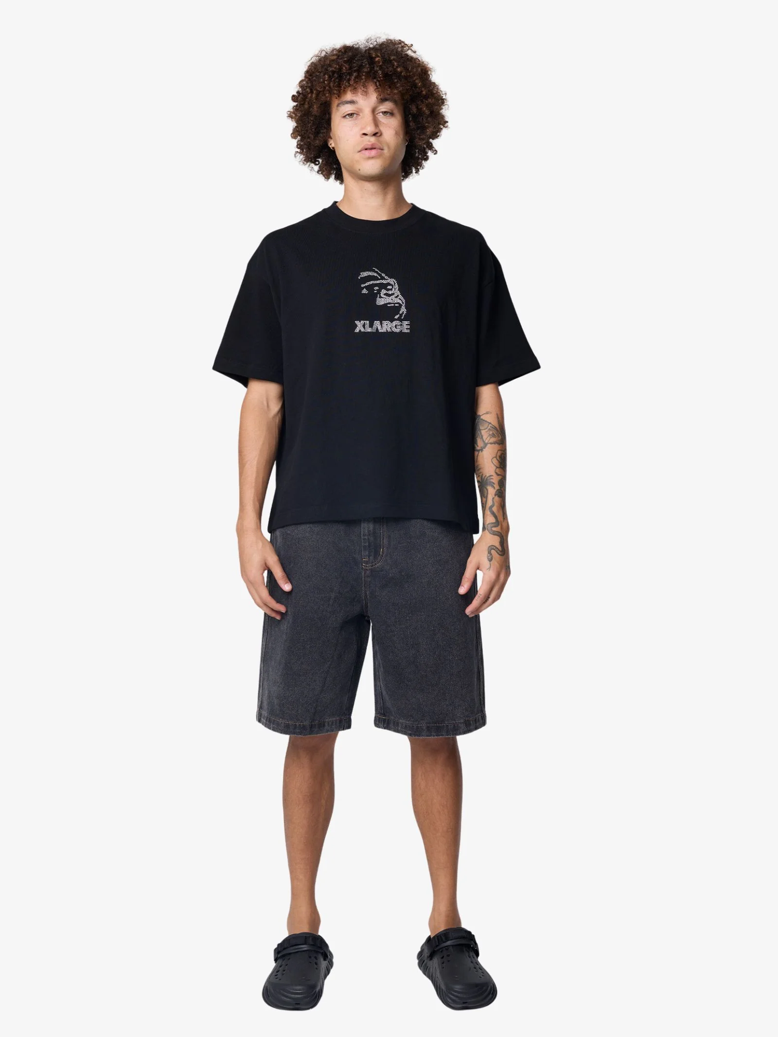 Rhinestone Gorilla Fit Tee