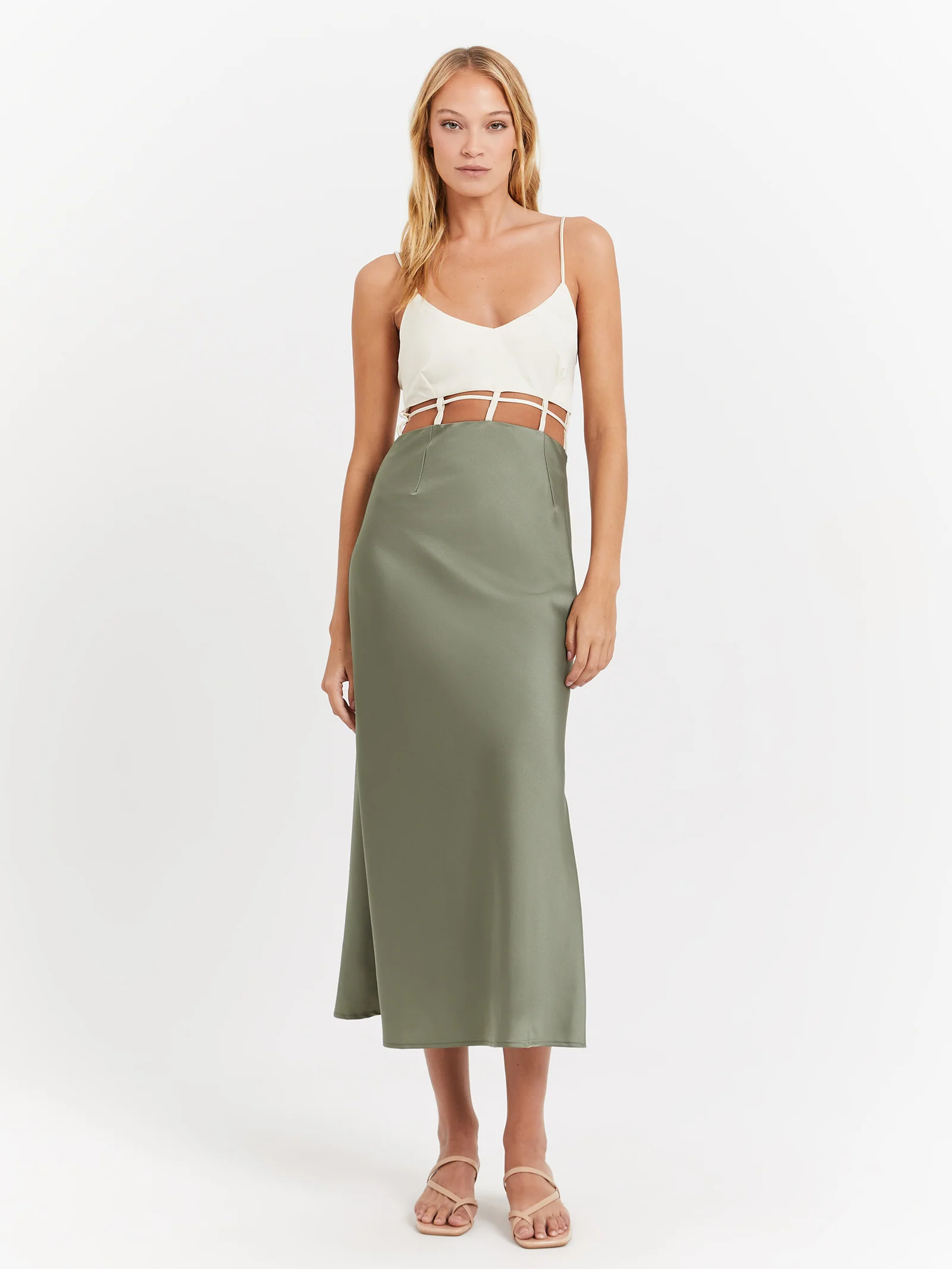 Xyla Satin Dress