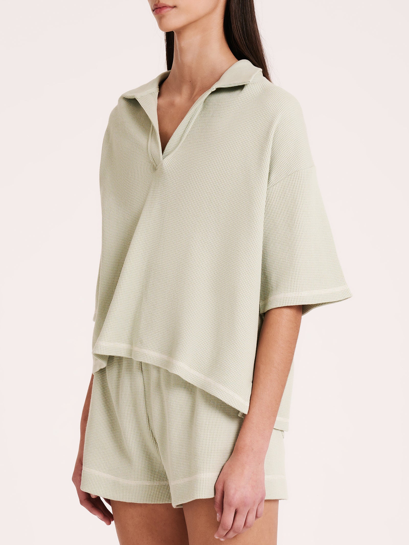 Yael Waffle Top