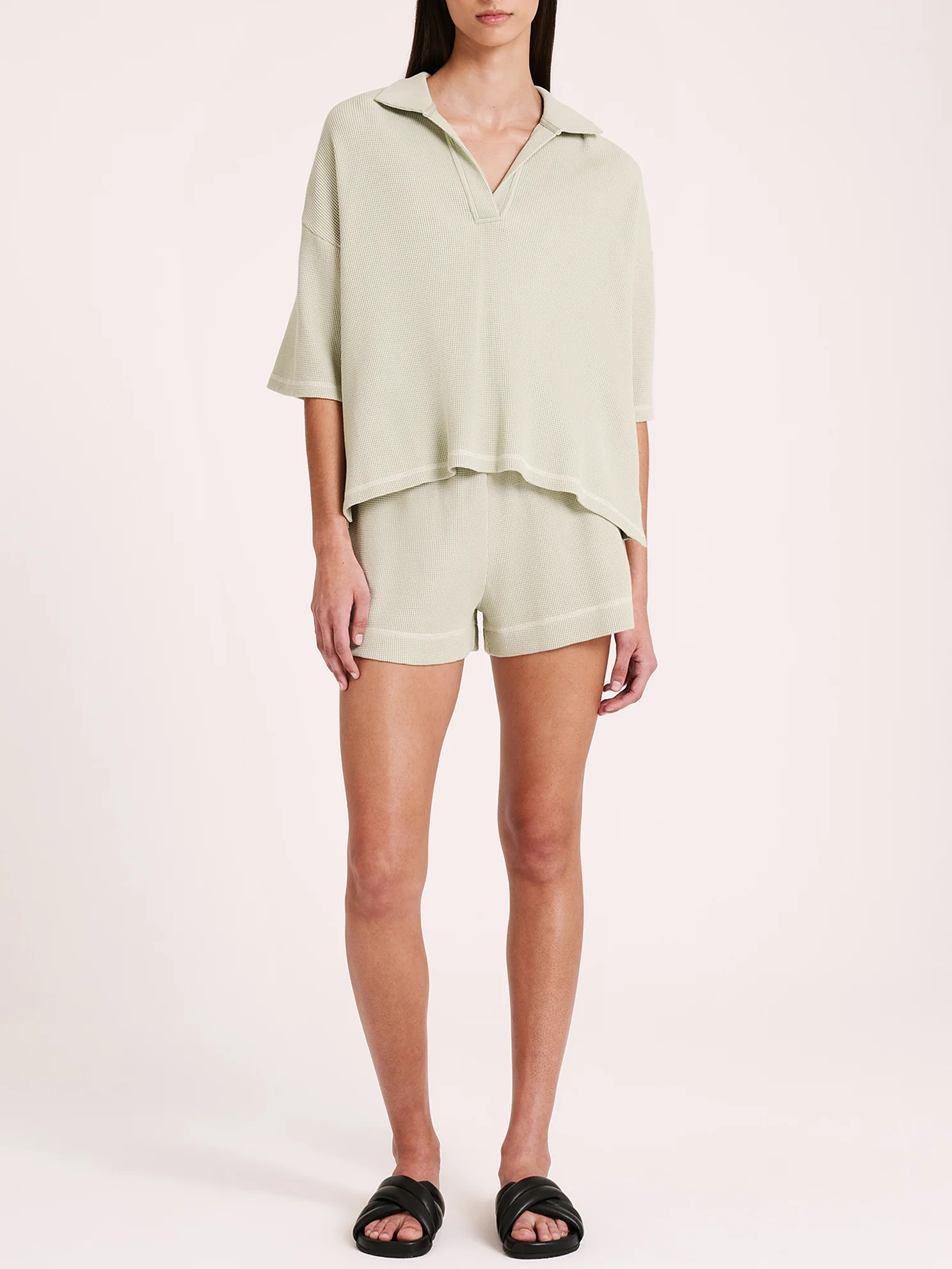 Yael Waffle Top - Image 2