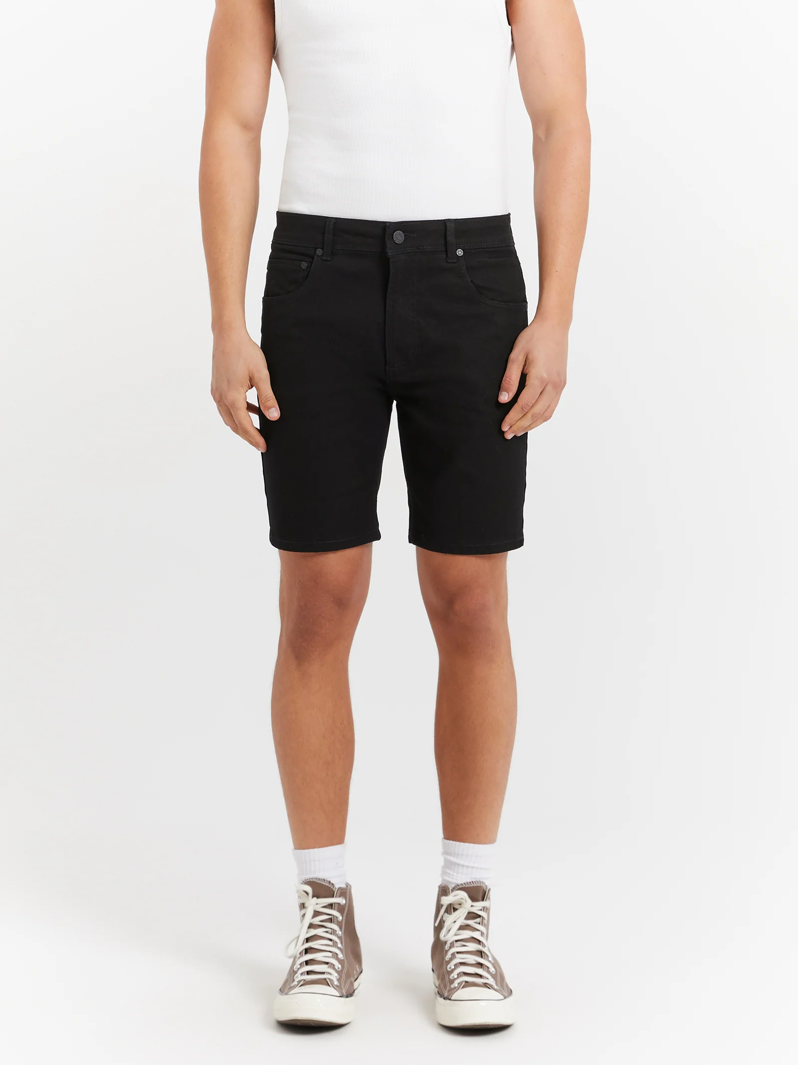 Zane Skinny Denim Shorts