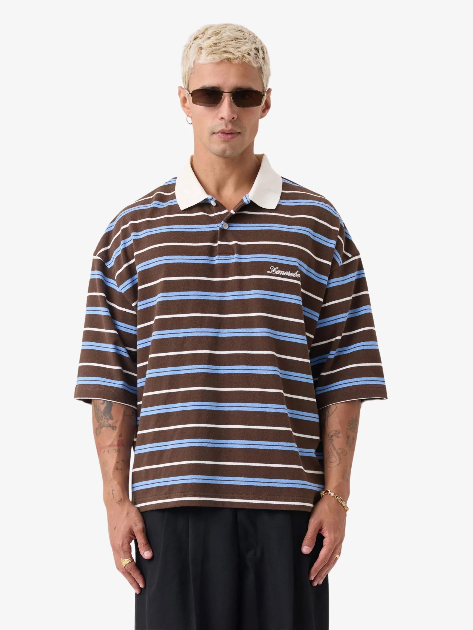 Box Crop Polo Shirt