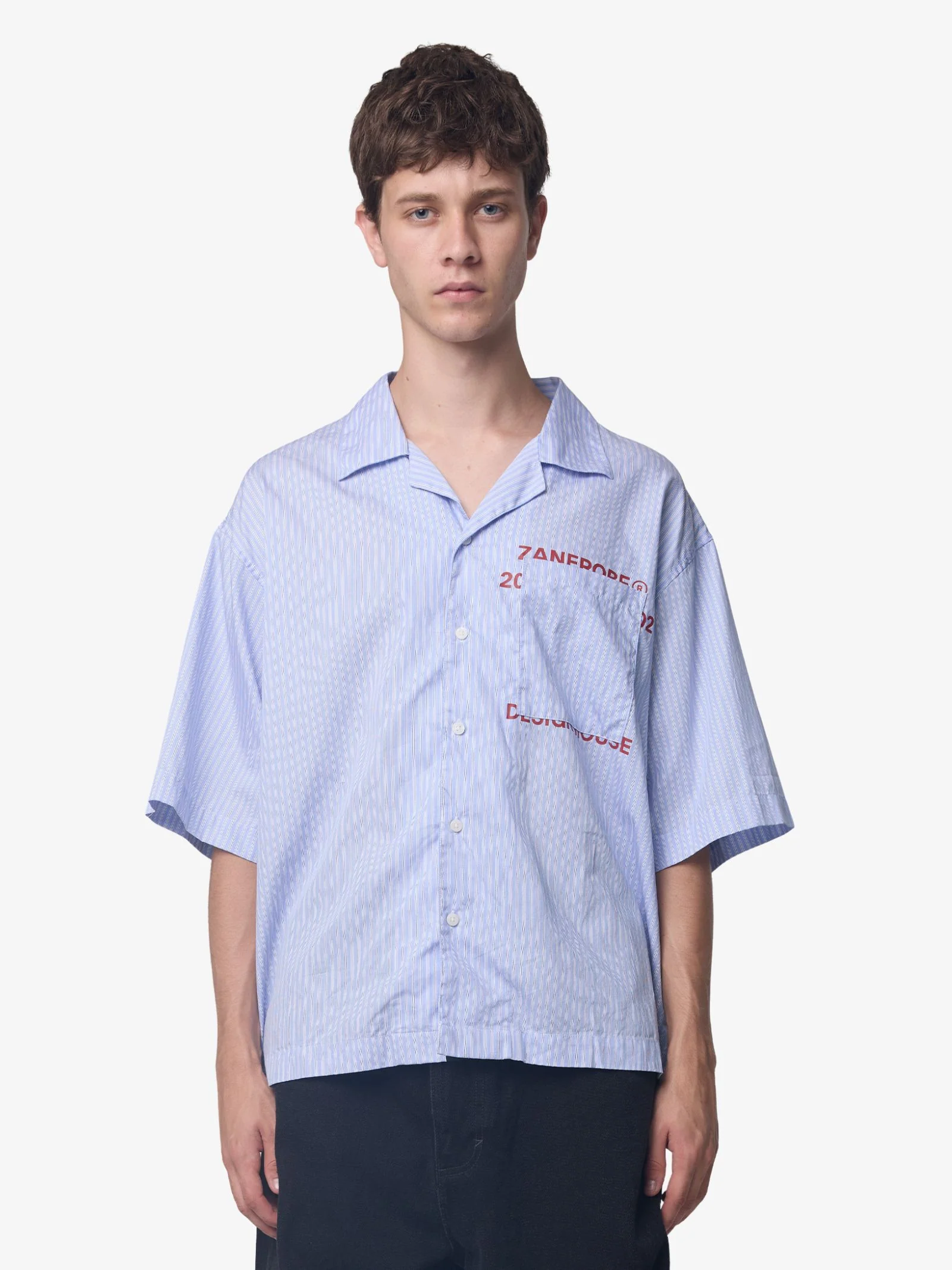 Overlap Crop Shirt