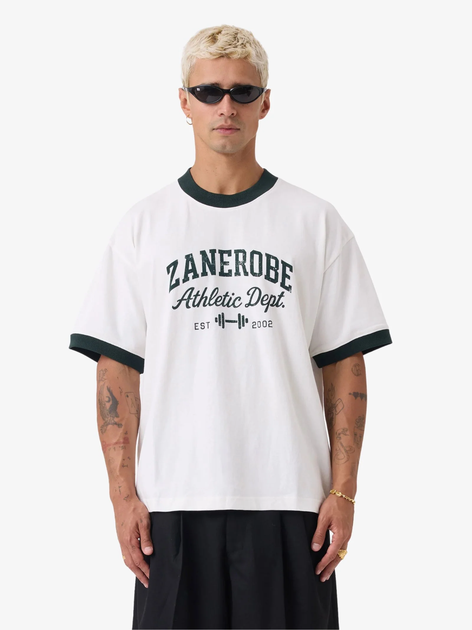 ZR Athletics Ringer Tee